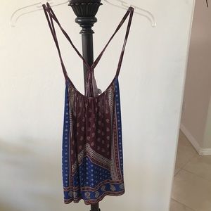 Detailed Forever21 double spaghetti strap top