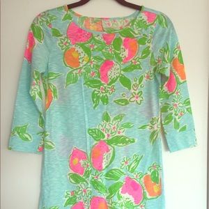 Lilly Pulitzer Cotton 3/4 Sleeve Dress