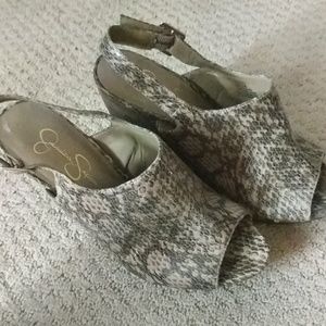 Jessica Simpson wedges