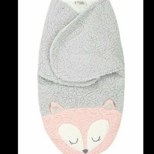Chick pea baby character swaddle