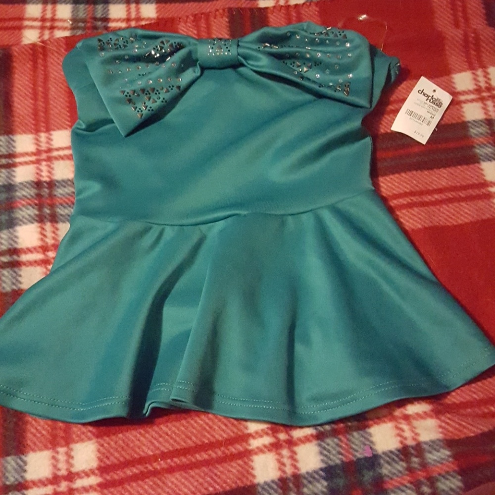 Brand new strapless top!