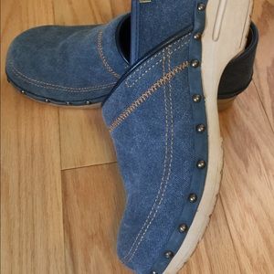 Denim Dansko Clogs