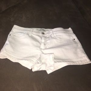 Off white jean shorts