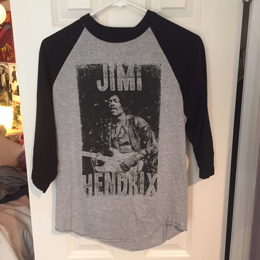 JIMI HENDRIX BASEBALL STYLE SHIRT