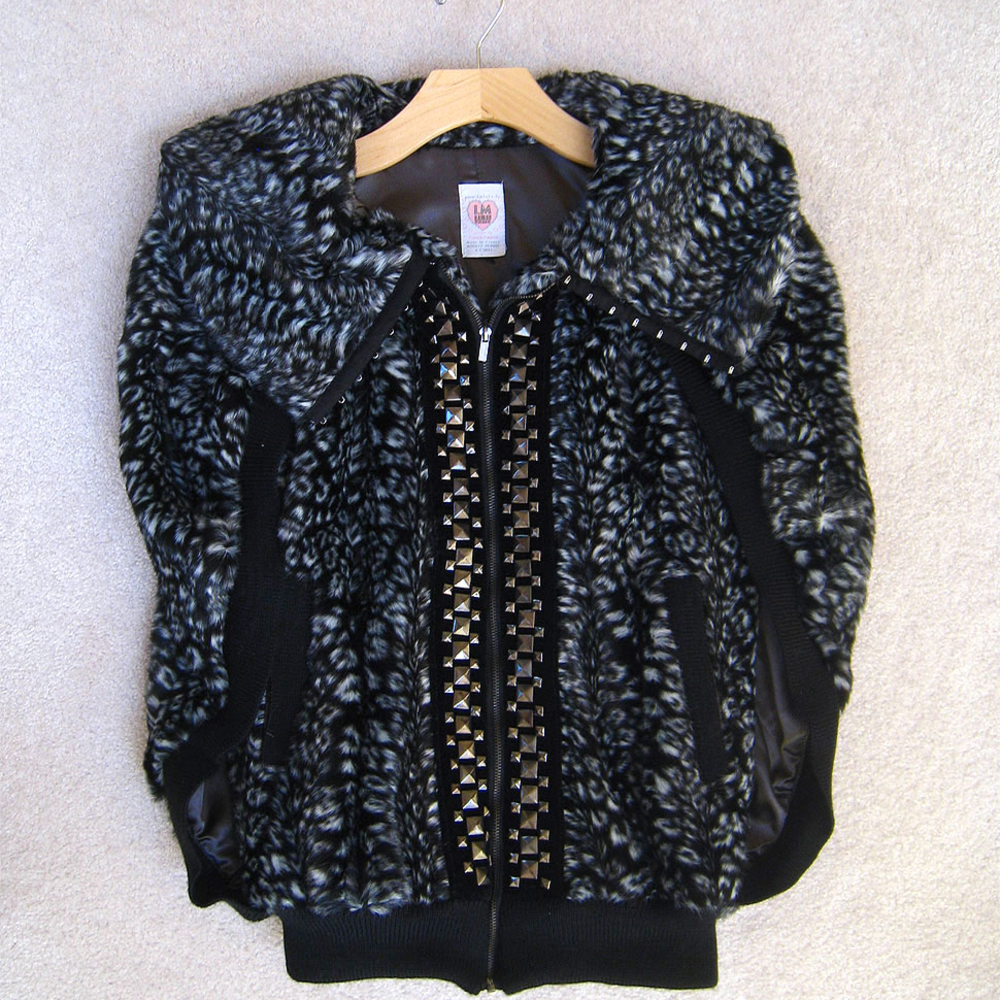 LM Lulu Leopard faux fur Jacket Size S