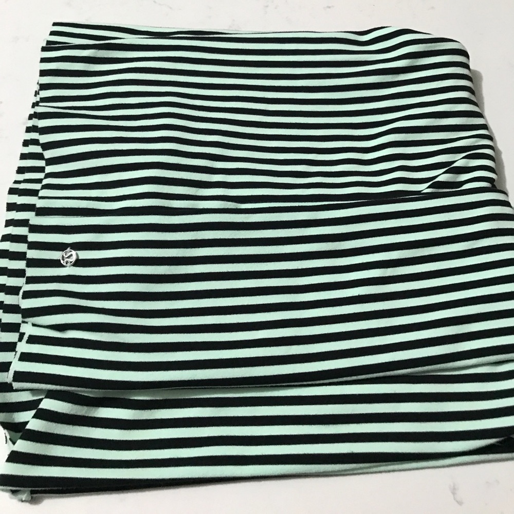 vinasa green mint stripes