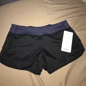 Lululemon run speed shorts