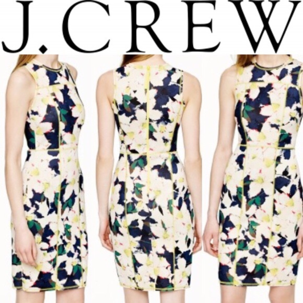 J Crew Cove Floral Surf Dress
