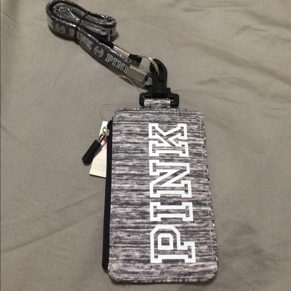 Pink Victorias Secret Lanyard