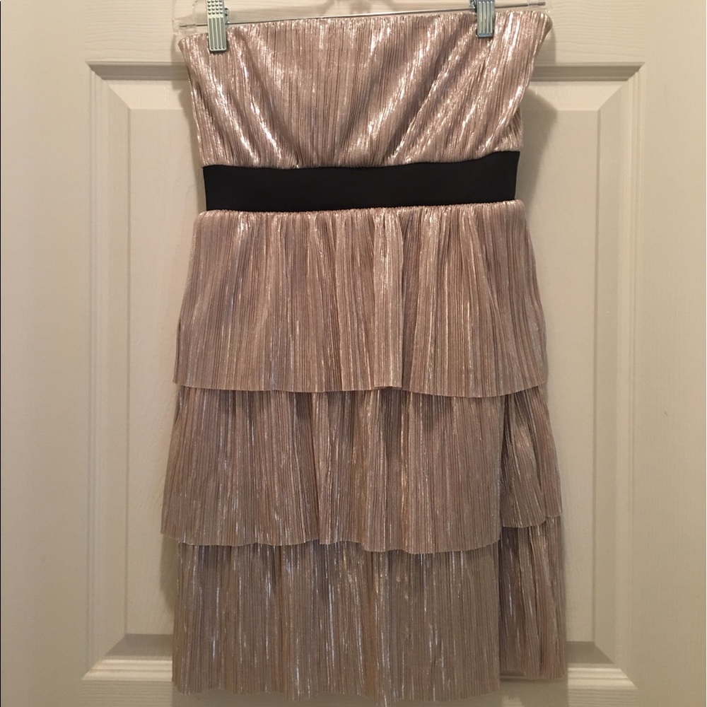 Shimmering Strapless Dress