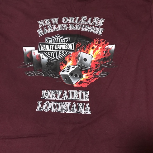 New Orleans Harley Davidson >> Harley Davidson T Shirt Xl New Orleans New Orleans Harley Davidson >> Harley Davidson T Shirt Xl New Orleans
