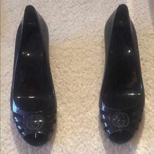 Gucci Jelly Wedges