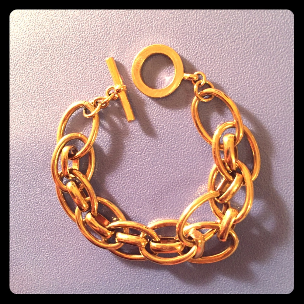 Gold Ralph Lauren bracelet