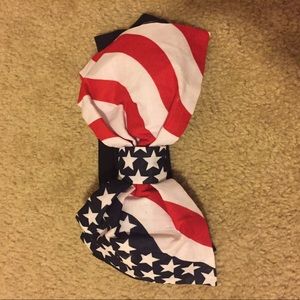 American Flag Bow Bandeau