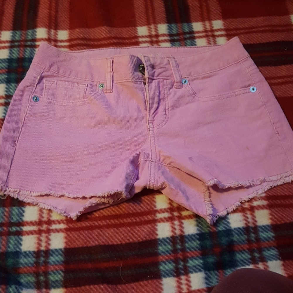 Pink shorts!