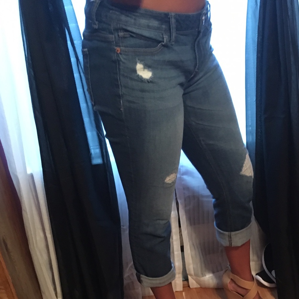 Express distressed jeans