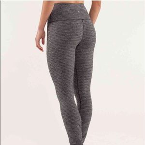 Lululemon coco pique grey leggings
