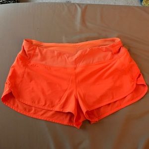 Lululemon run speed shorts