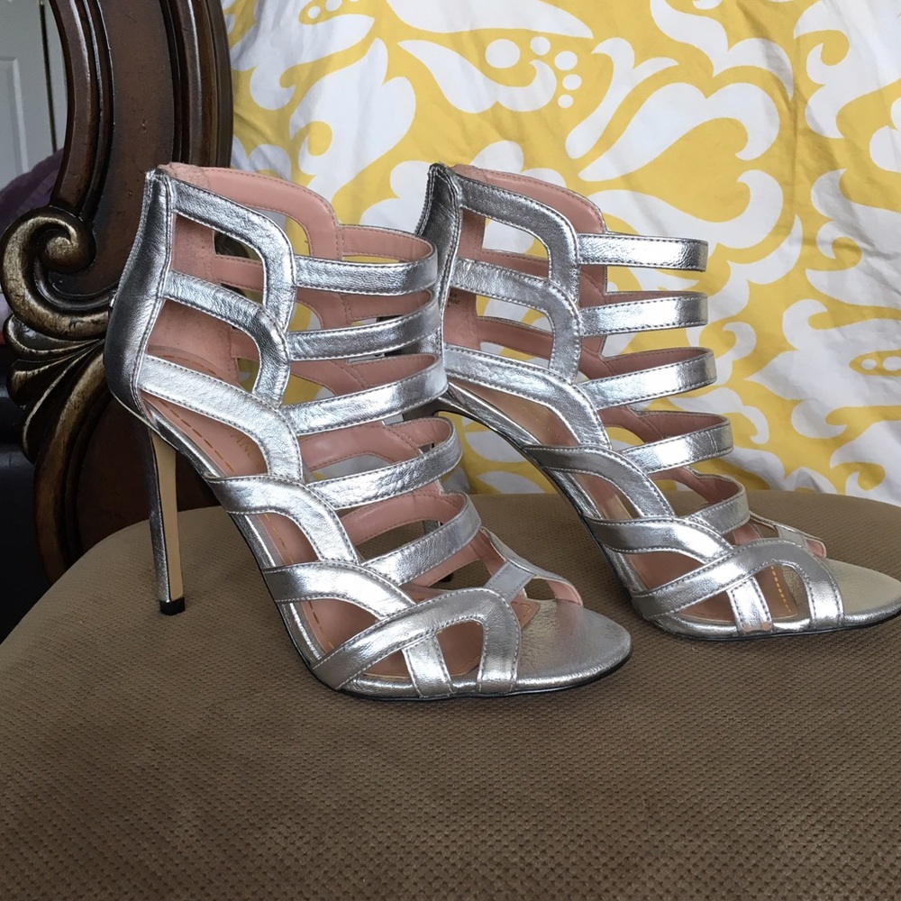 Silver High Heels - Picture 6 of 8