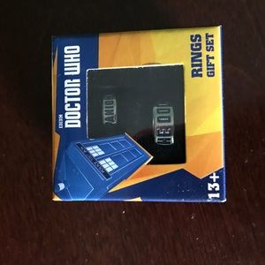 Doctor who his and hers rings