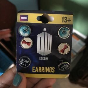 Doctor who earings(3 set)