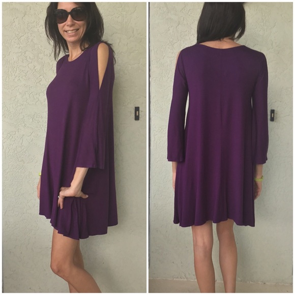 Last 1 ⭐️ Eggplant Dress. Small Only - Picture 3 of 3