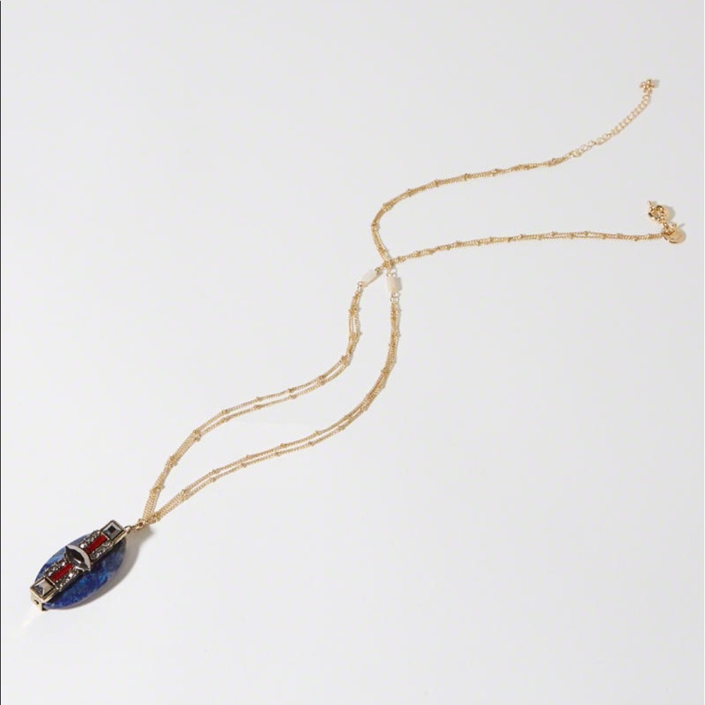 Abercrombie and fitch stone necklace. - Picture 2 of 3