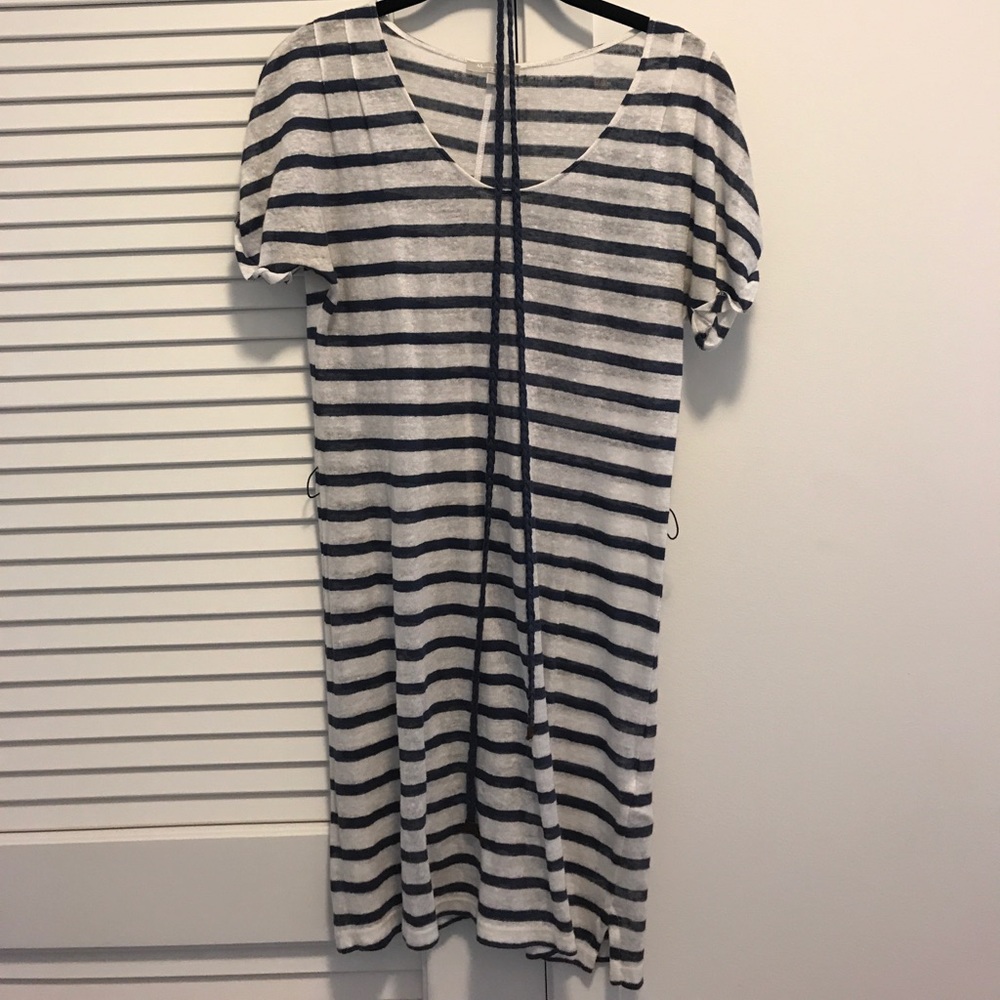 Massimo Dutti Stripe Shift Dress