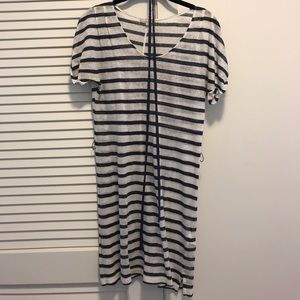 Massimo Dutti Stripe Shift Dress