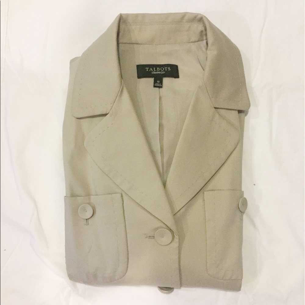 Talbots with shoulder pads