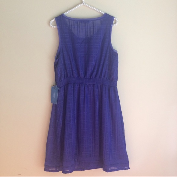 💕HP💕Simply Vera by Vera Wang Chiffon Dress - Picture 2 of 8