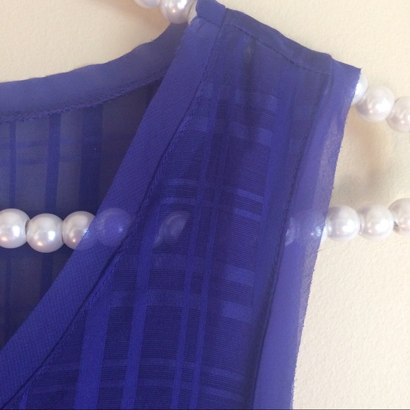 💕HP💕Simply Vera by Vera Wang Chiffon Dress - Picture 7 of 8