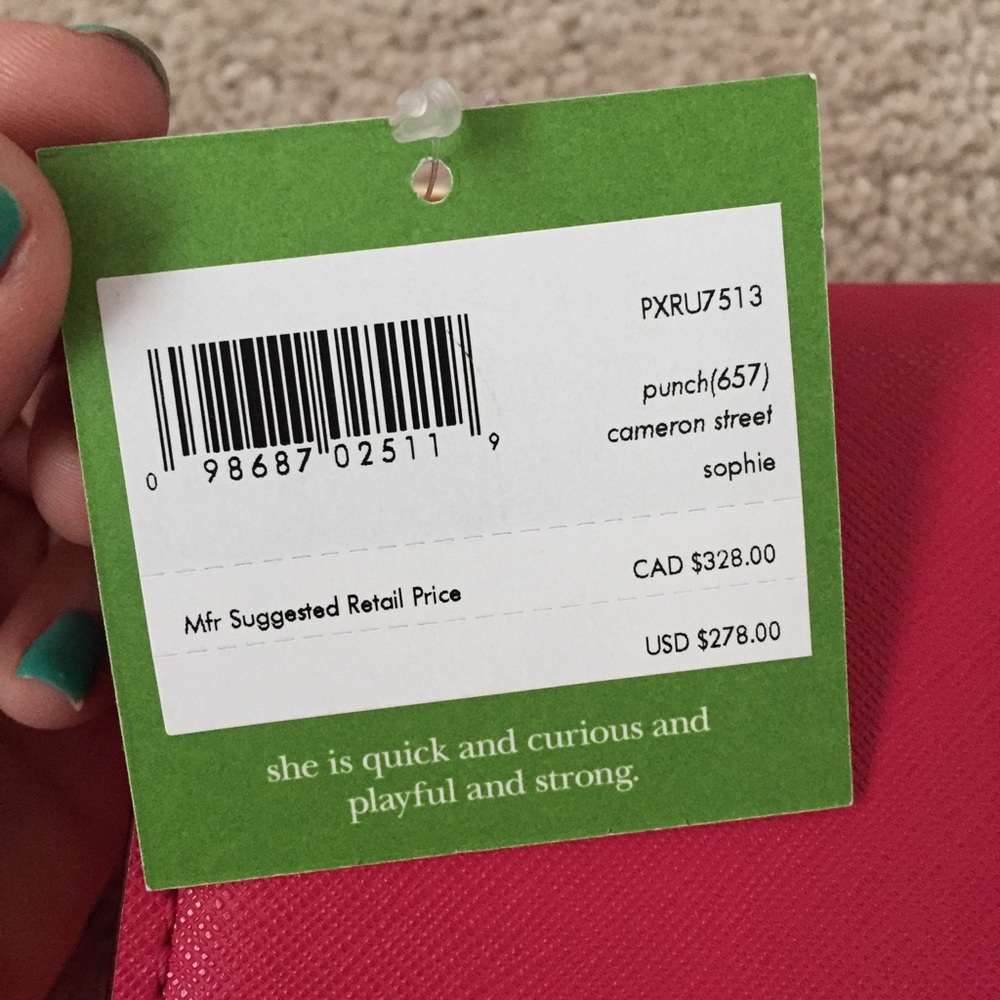 🎉HP🎉Kate Spade Cameron Street Sophie Bag pink - Picture 7 of 8