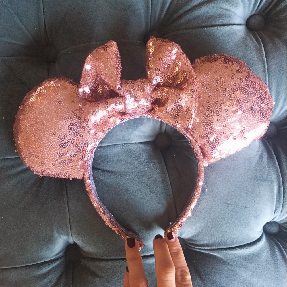 Rose Gold Minnie Ears