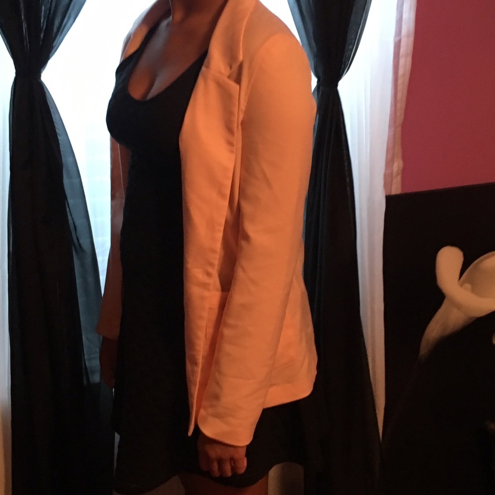 Baby pink blazer