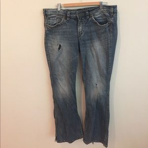 Silver Jeans Co. Frances Jeans. Size 18/L31.