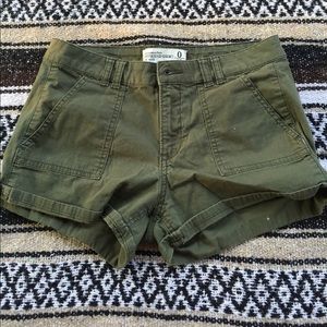 Abercrombie Shorts (Olive Color)