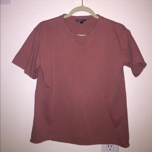 Top Shop Distressed T-shirt