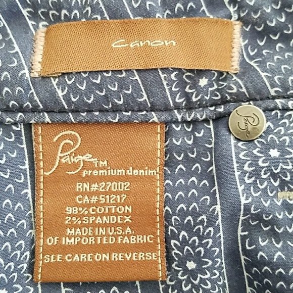 Paige Canon jeans with stretch - Picture 6 of 6