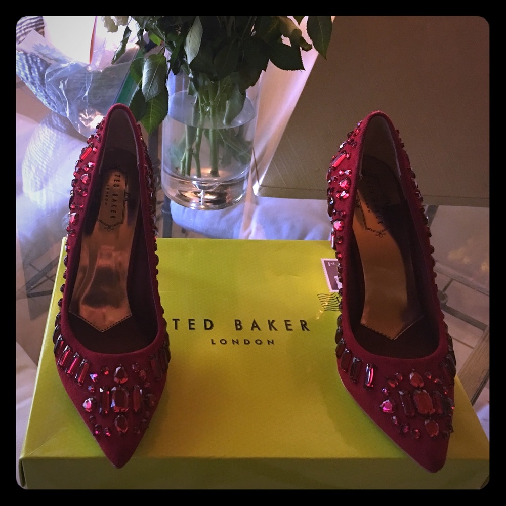 Red Ted baker pumps