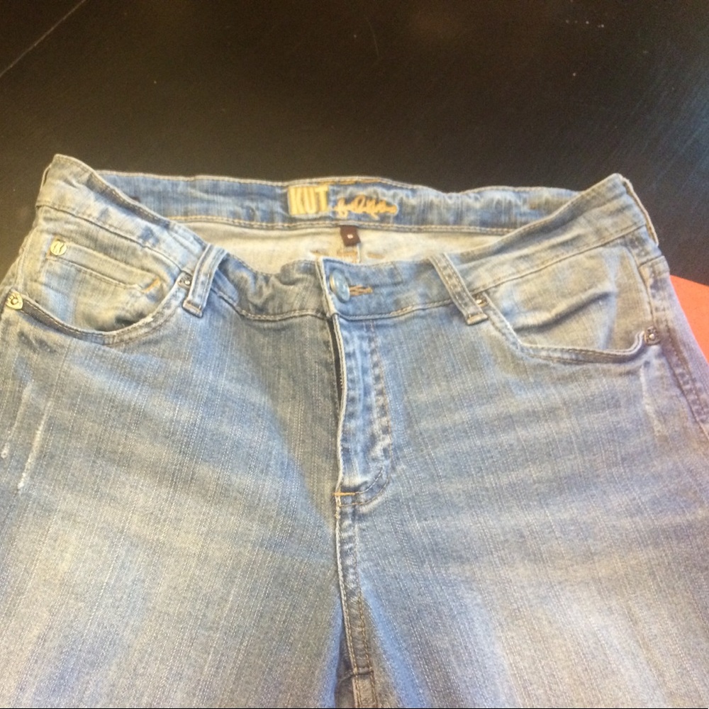 Kut light blue jeans size 8
