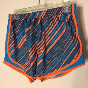 Colorful Nike Running Shorts.