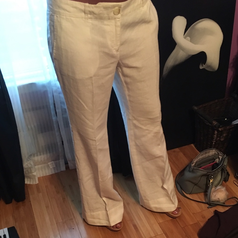 White business trousers