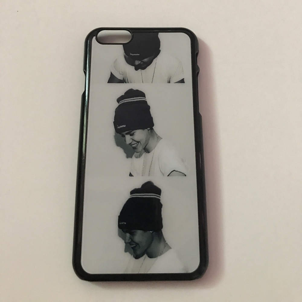 Black Justin Bieber iPhone 6 Case