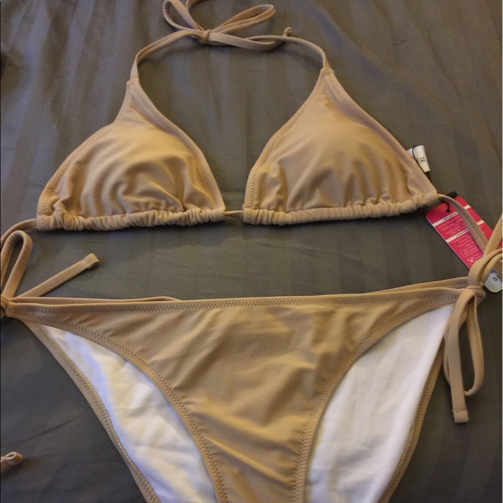 Nude. Bikini