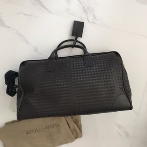 Large BV Leather Duffle Bag