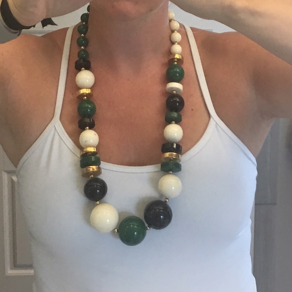 Funky Chunky Kate Spade ball necklaces