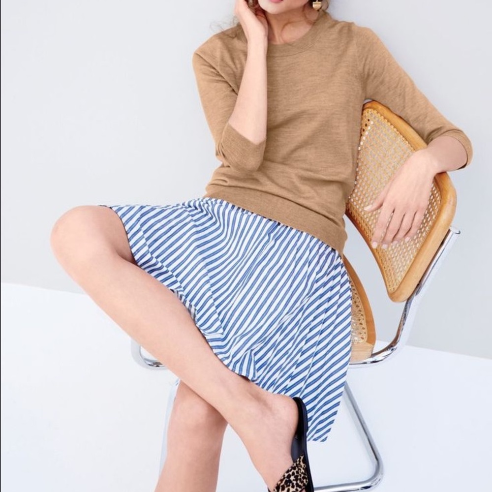 J Crew Camel Tippi Sweater