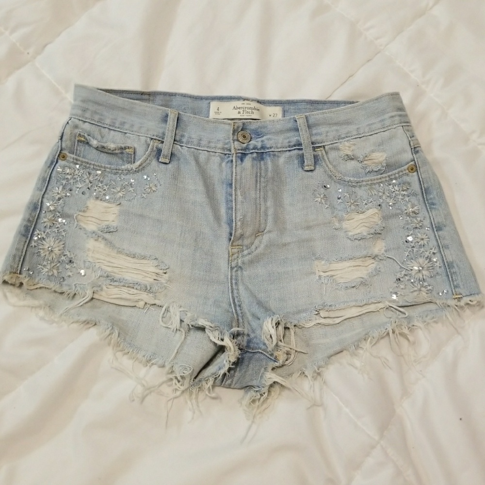 A&F High-Rise Shorts