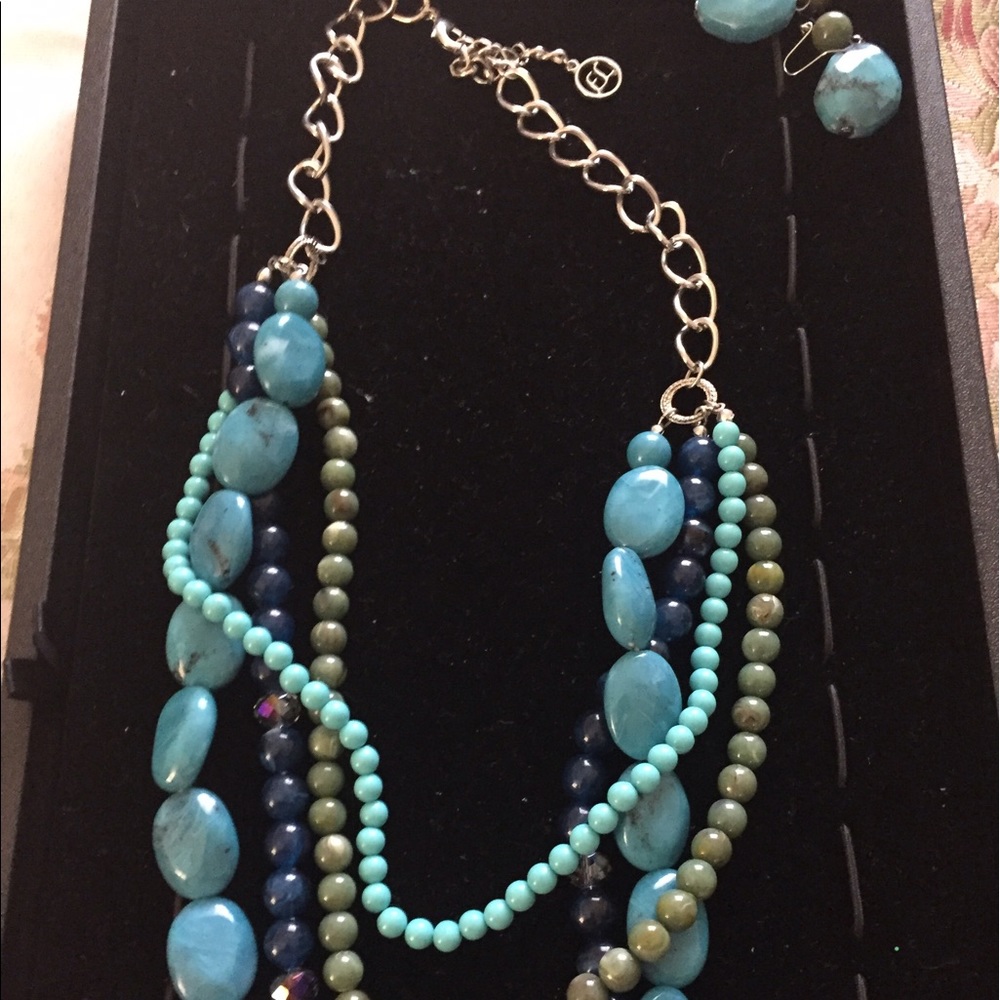 Erica Lyons Necklace Set💚💙